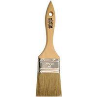 Bennett WOOD BR 50 Paint Brush, White, Wood Handle, 2 in W